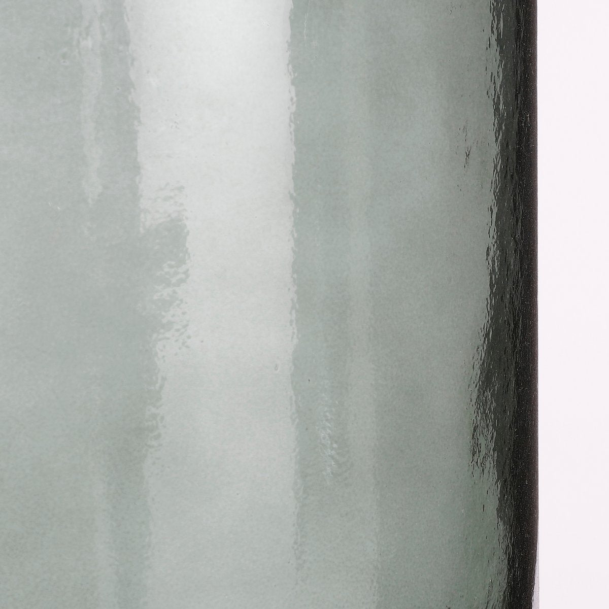 Groene fles vaas glas