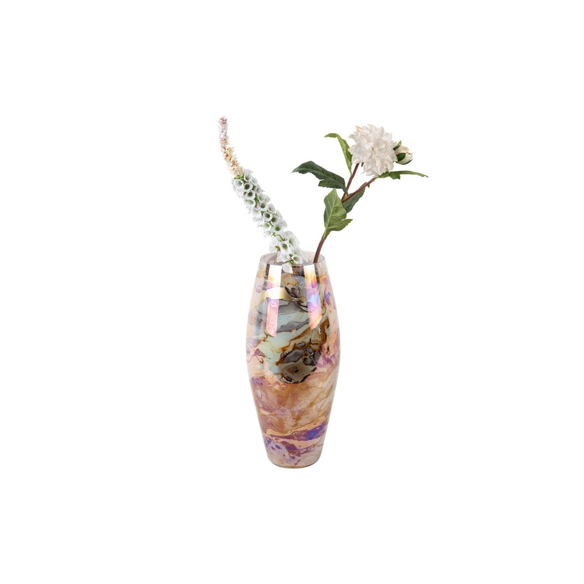 Vaas kegel vorm met bloem