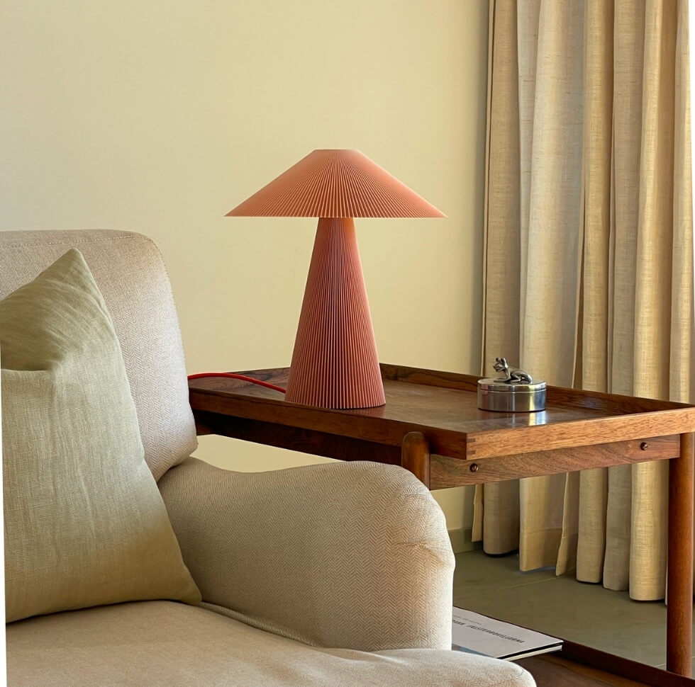 Manu matters baby designlamp roze