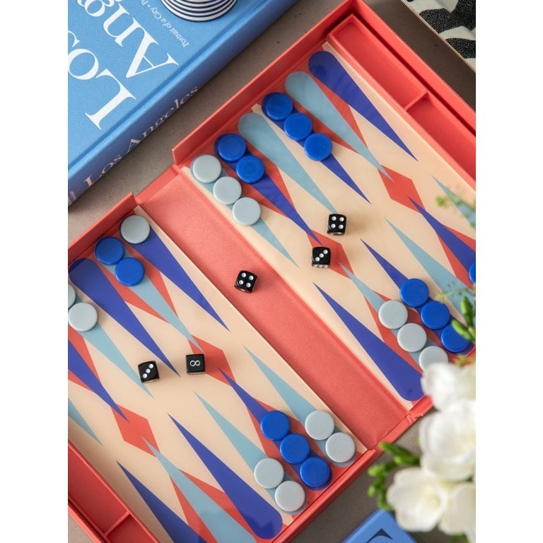 luxe Backgammon printworks met dobbelstenen