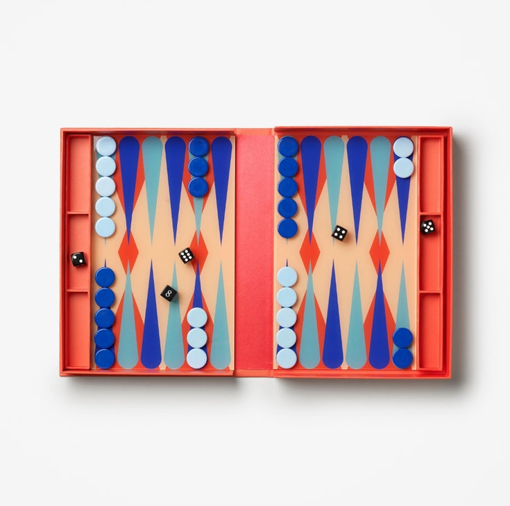 luxe Backgammon printworks bovenaanzicht