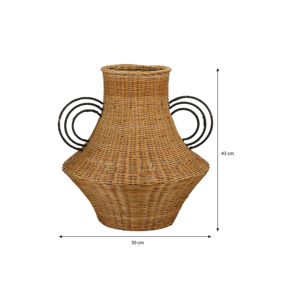 Rotan vaas afmetingen