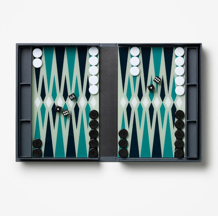 luxe backgammon decoratief bovenkant