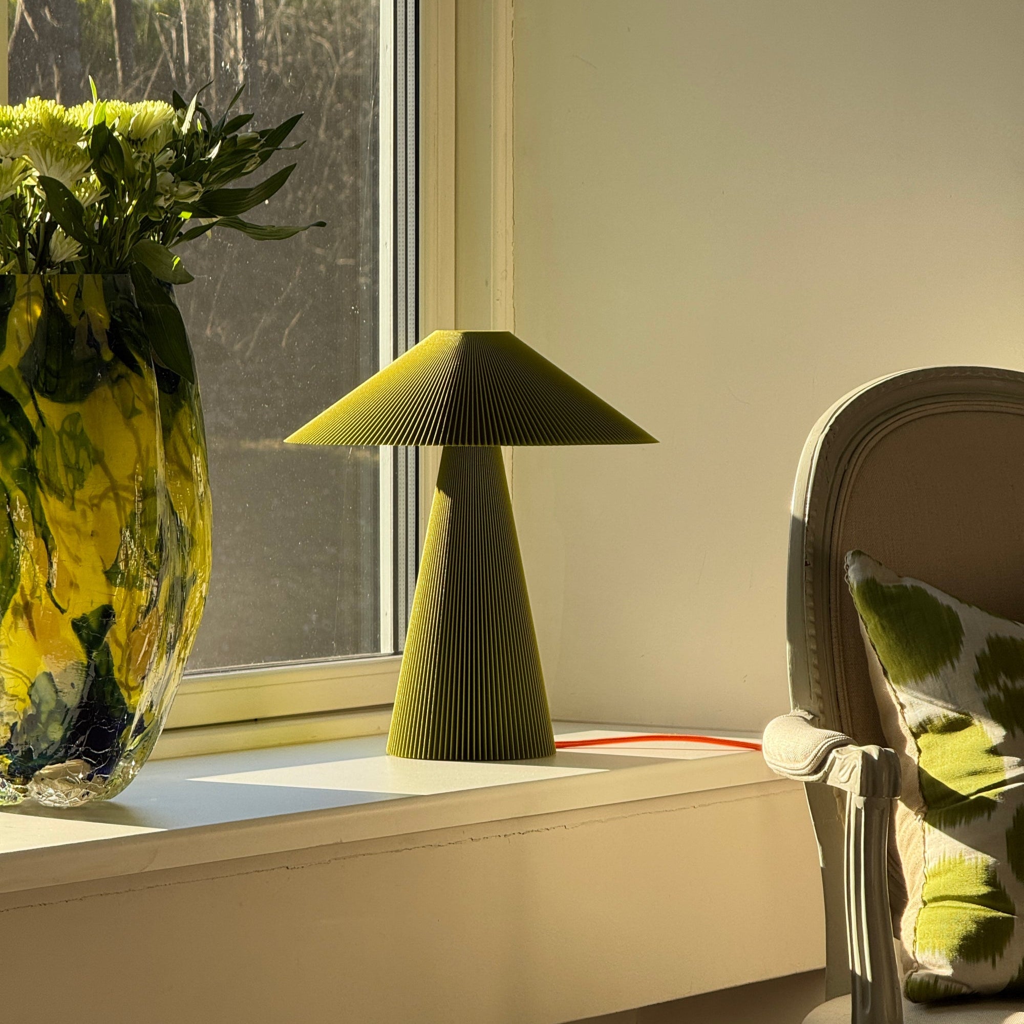 vensterbank lamp