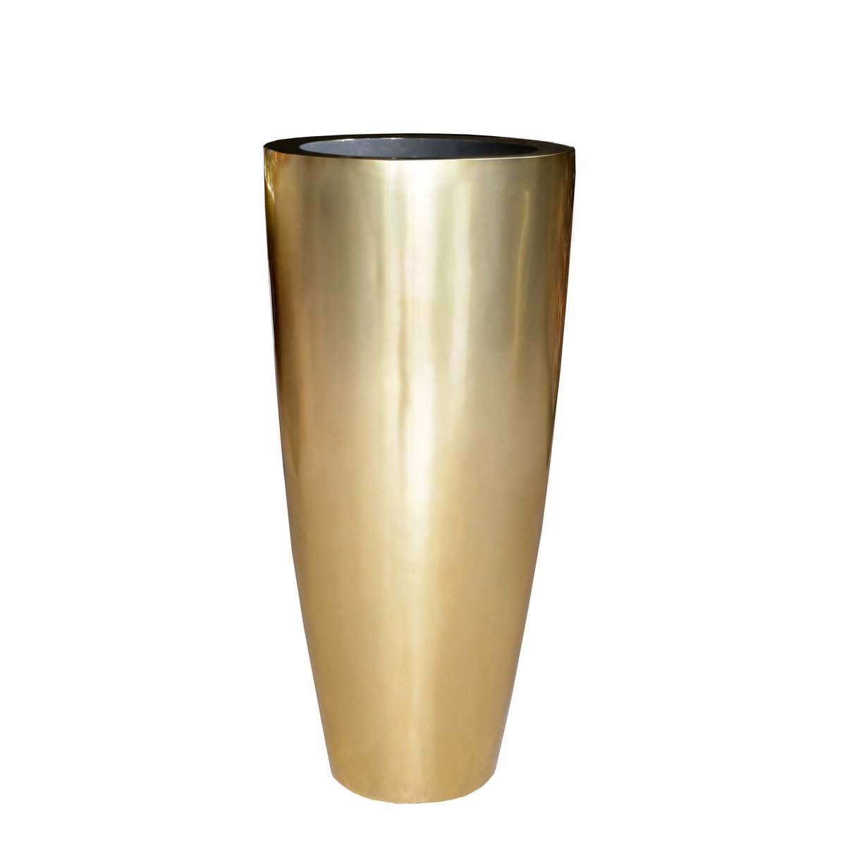 Smalle bloempot goud