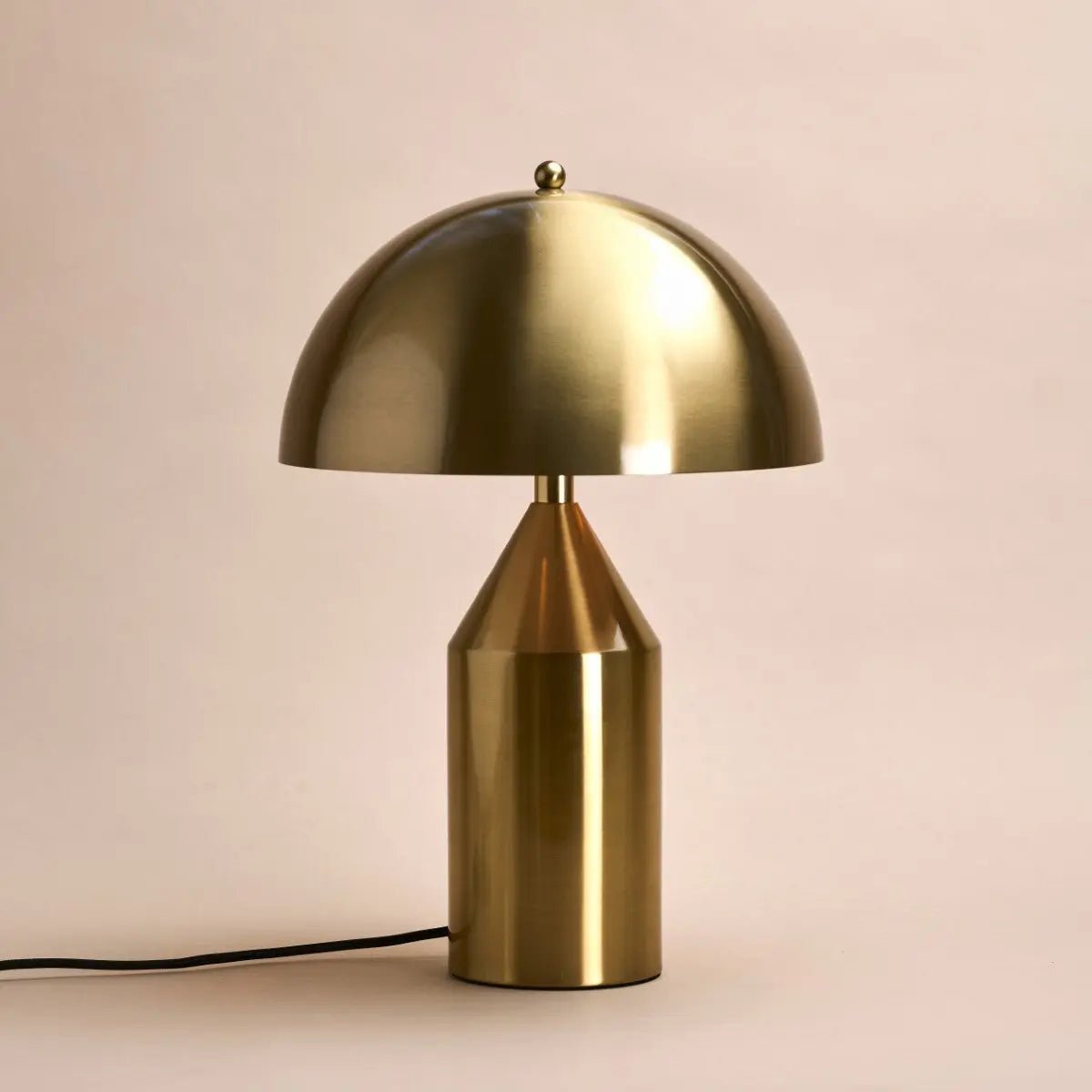 Gouden design lamp groot formaat
