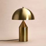 Gouden design lamp groot formaat