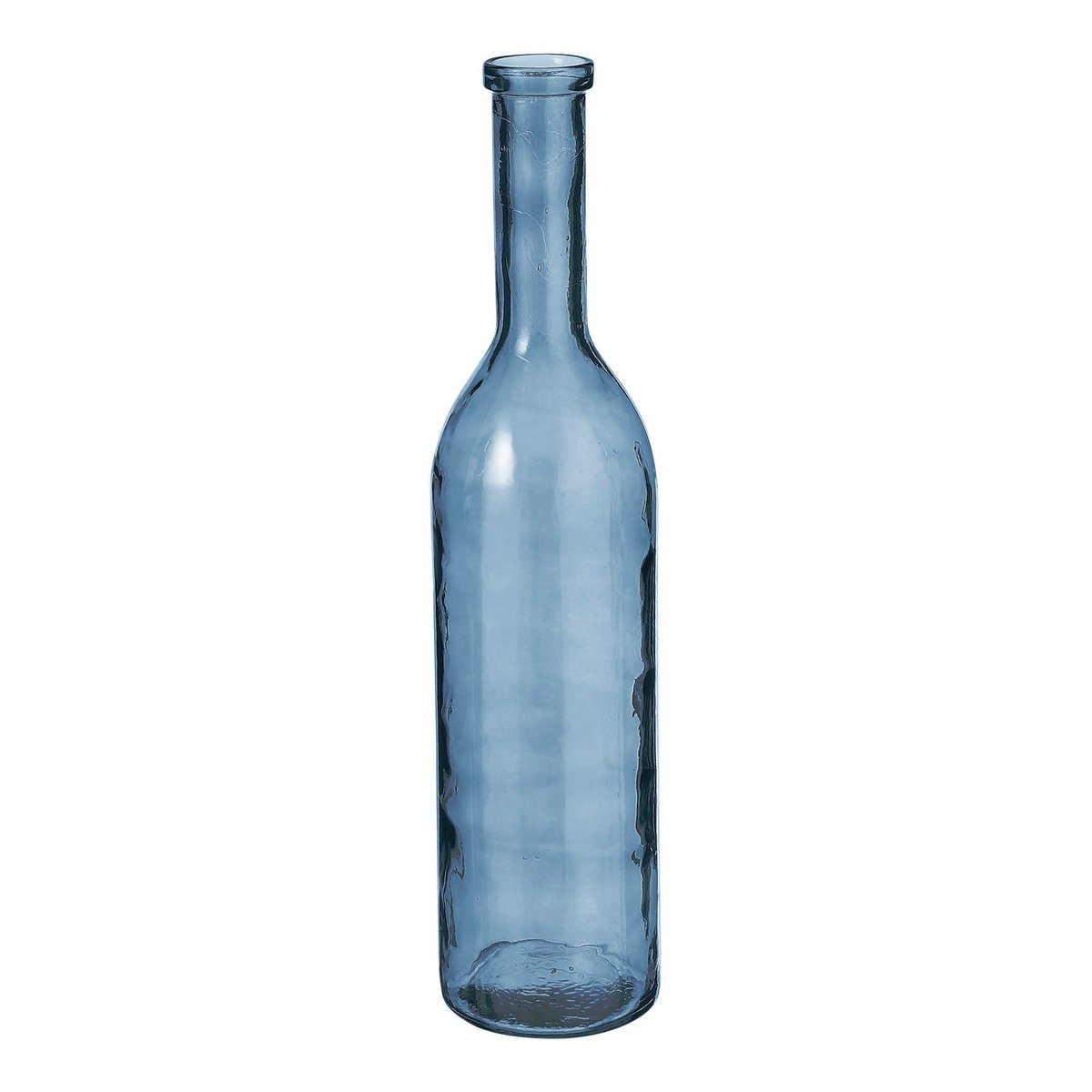 Blauwe flesvaas