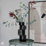Aparte vorm vaas glas