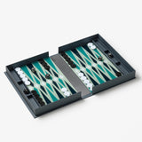 luxe backgammon decoratief  zijkant