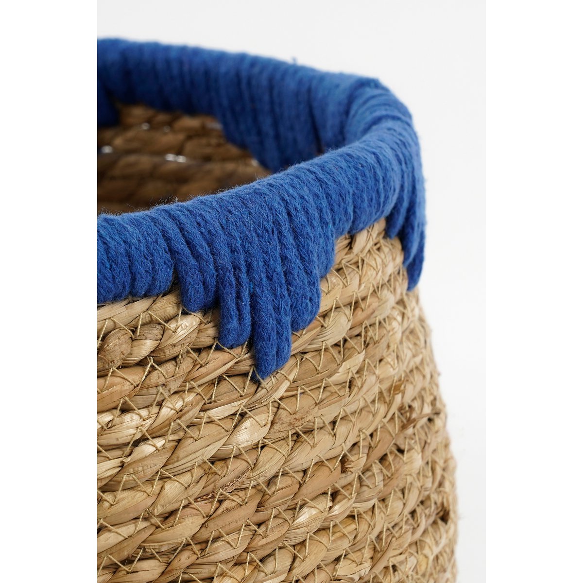 Jorck Plantenmand mica decorations blauw