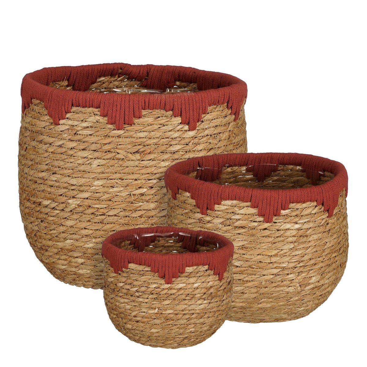 plantenmand rood