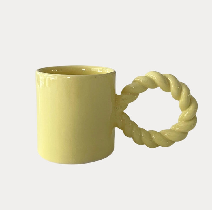 Handgemaakte mok studio palu