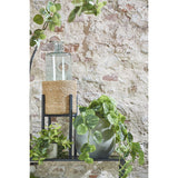 Plantenstandaard zwart met bloempot