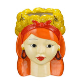 Funny bloempot mica decorations