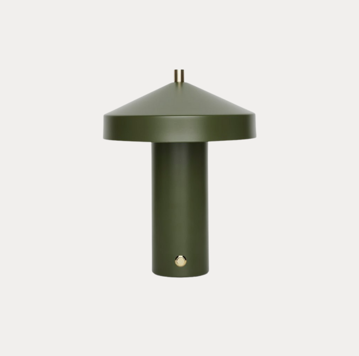 Groene design lamp