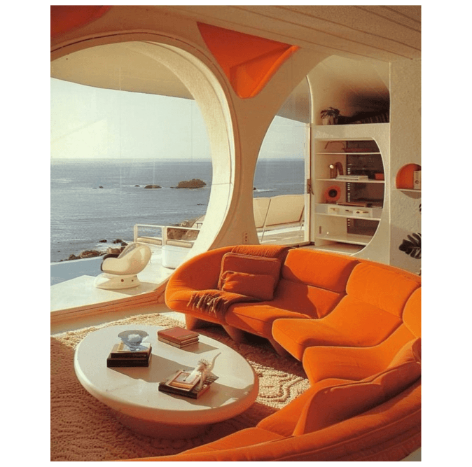Space age interieur