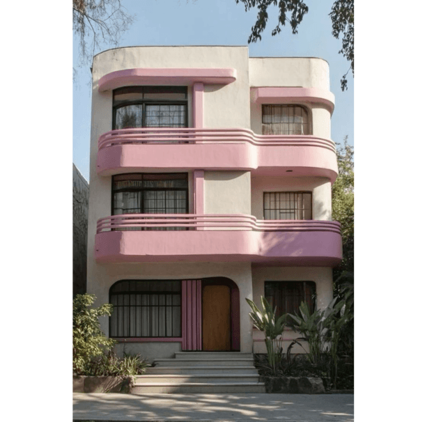 Art deco house miami