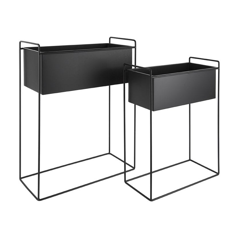 Plantenpotset zwart