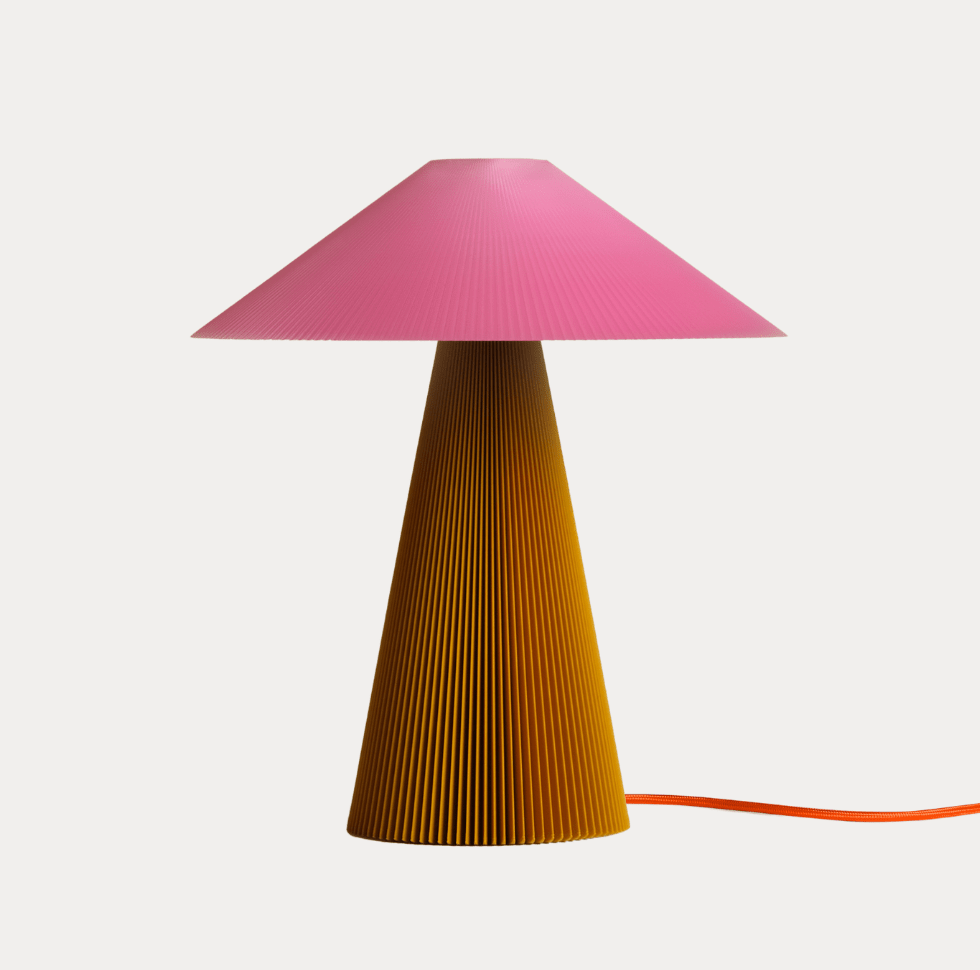 Manu matters teen lamp bruin roze