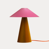Manu matters teen lamp bruin roze
