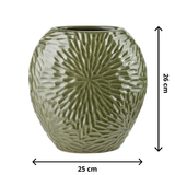 Platte Vaas vensterbank afmetingen