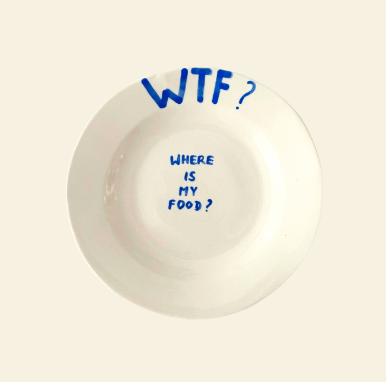 WTF wandbord muss ceramics