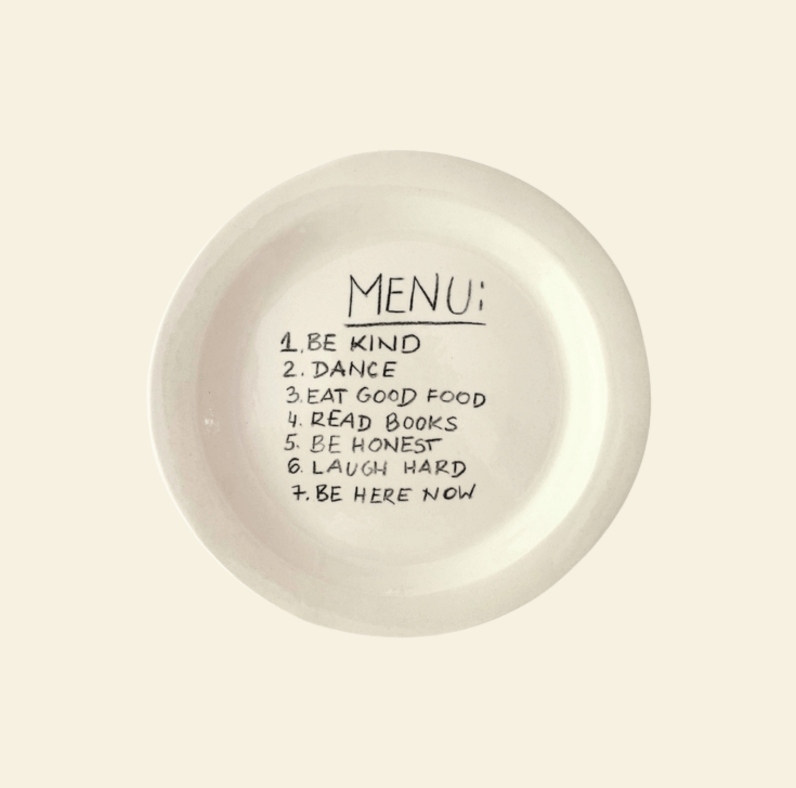 Wandbord Muss ceramics