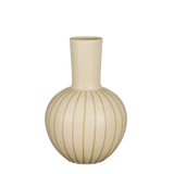 Beige keramieken vaas