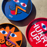 Brutto hurry up design klokken