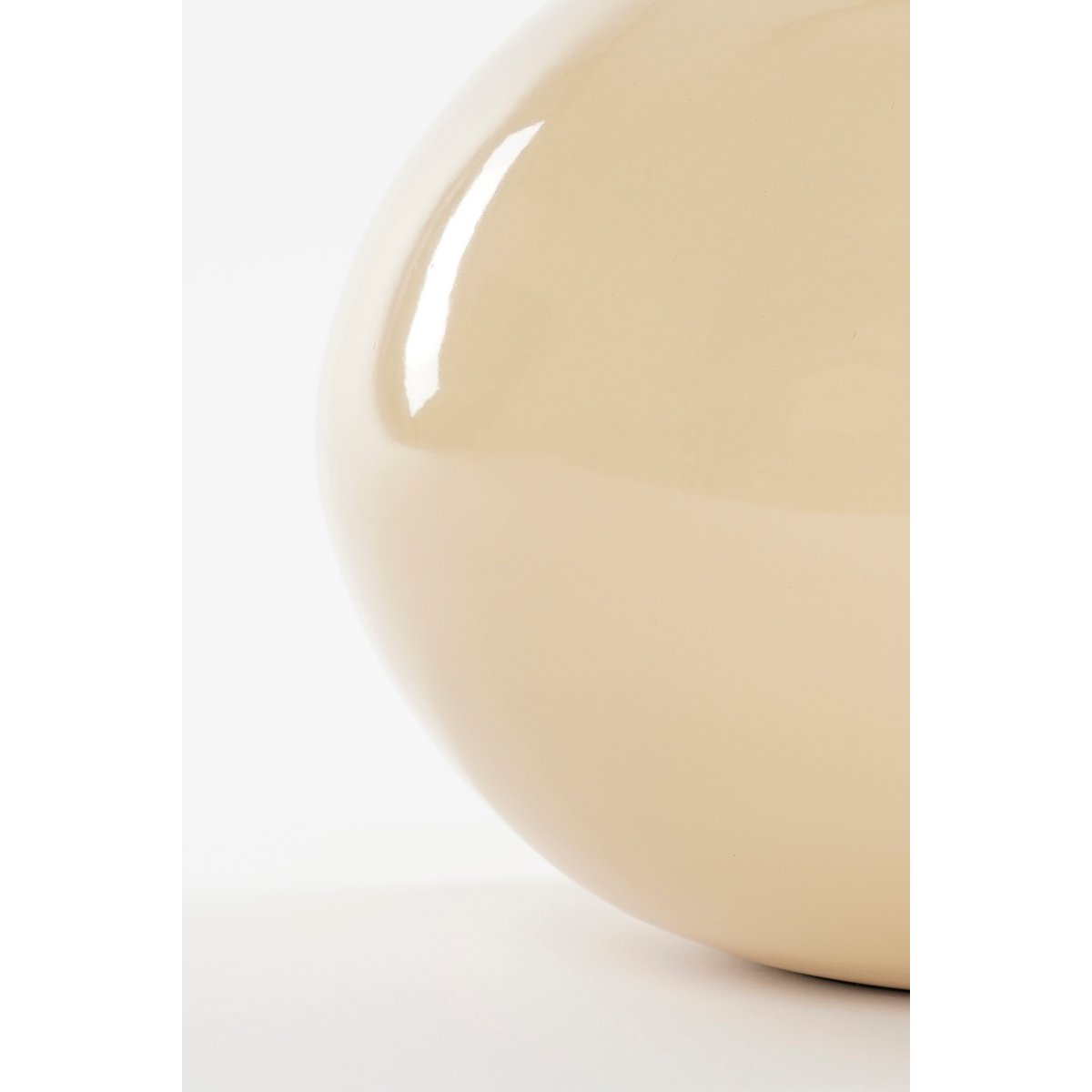 Beige Boyd vaas  onderkant