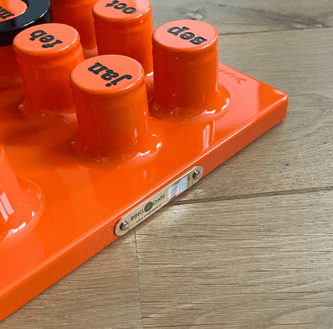 Ring a date oranje origineel