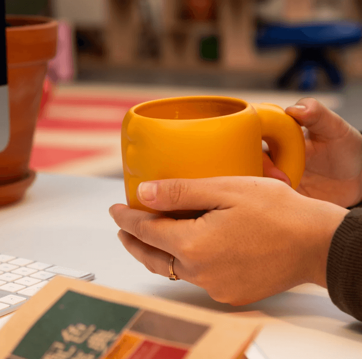 Gaston mok Home Studyo Geel in hand