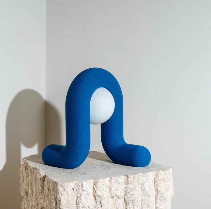 Emil Robbrecht Dancer Lamp Blauw