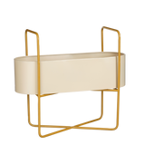 Gouden plantenbak