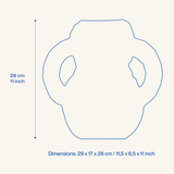 Oscar design vaas home studyo afmeting