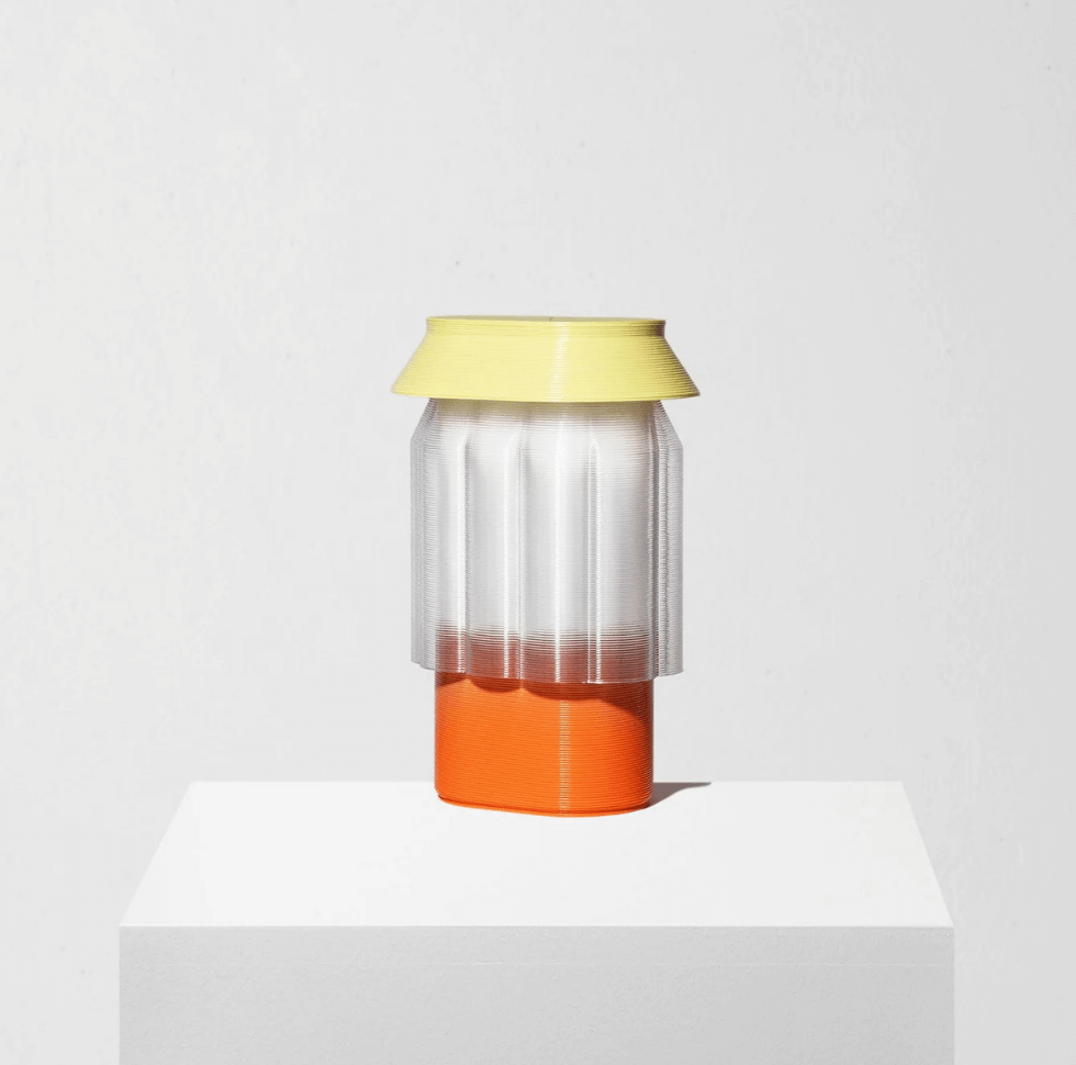 Nour Design lamp warren & Laetitia geel