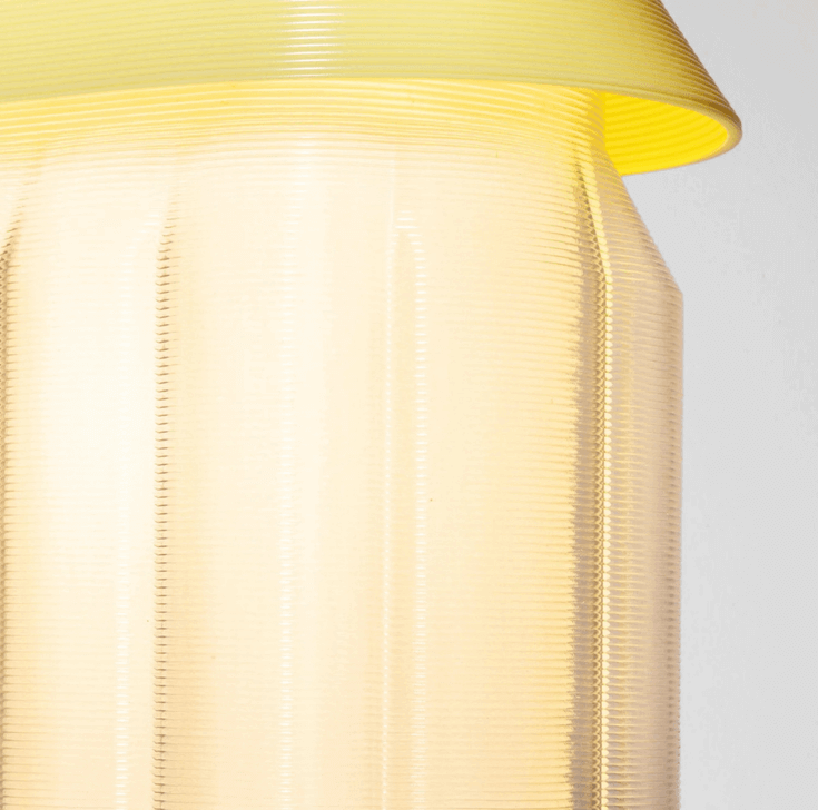 Nour Design lamp warren & Laetitia materiaal