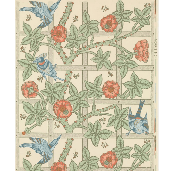 Trellis Wallpaper – William Morris