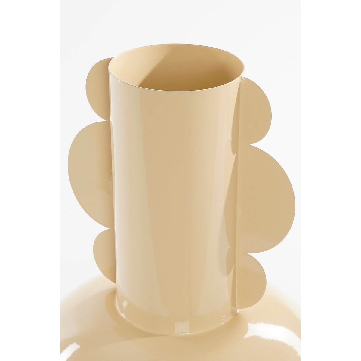 Beige Boyd vaas bovenkant