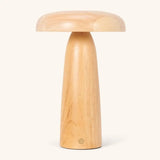 Houten tafellampje
