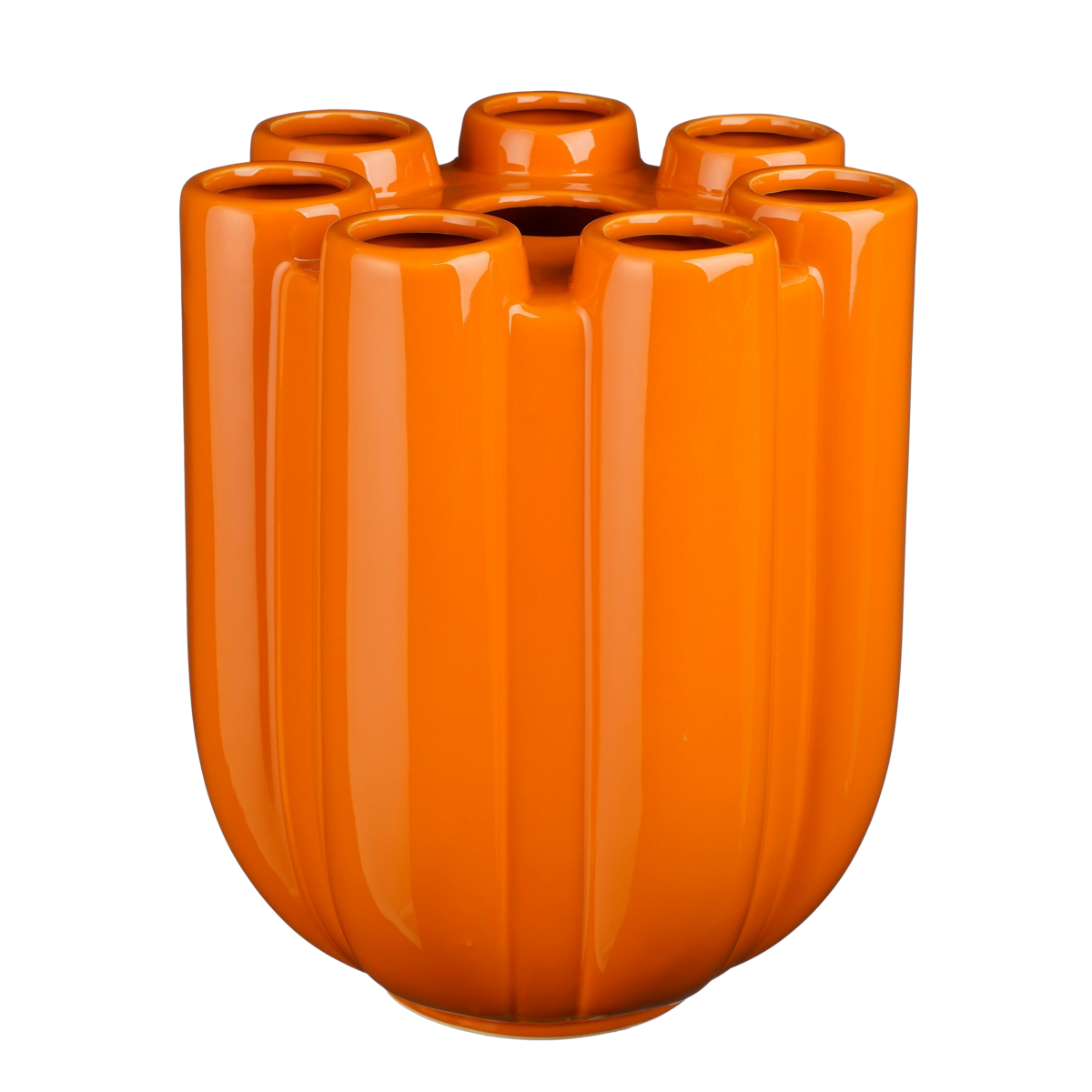 Oranje tulpenvaas