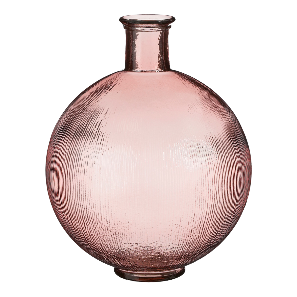 roze bolle vaas