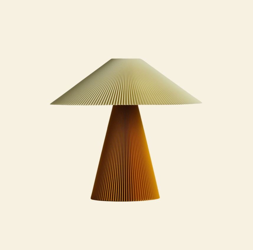 Manu mix lamp bruin en groen