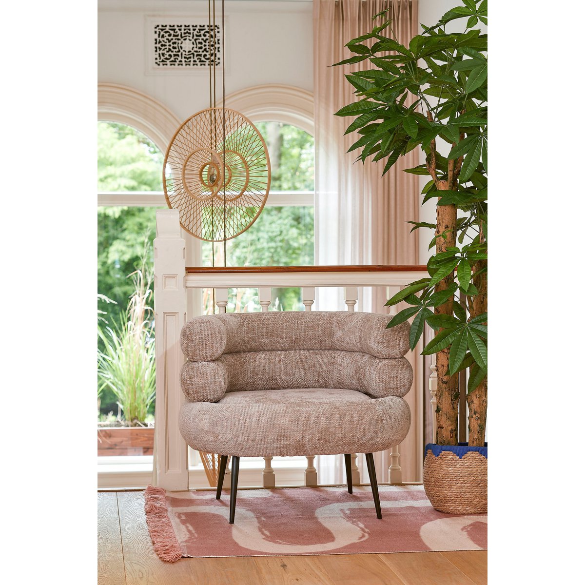 Jorck Plantenmand mica decorations met plant