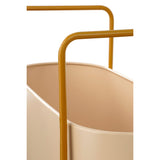 Gouden plantenbak metalen frame
