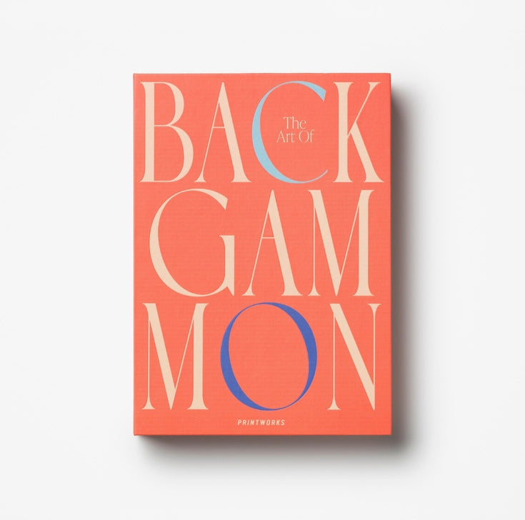 luxe Backgammon printworks productafbeelding