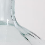Bol vorm flesvaas glas