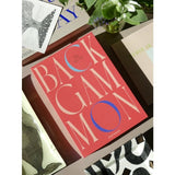luxe Backgammon printworks in zonlicht