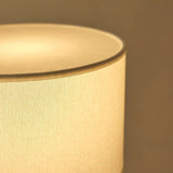 Klassieke lamp met lampenkap linnen stof